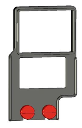 Picture of Z-Finder 3" Mounting Frame for Small DSLR Bodies with Battery Grips